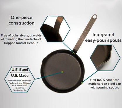10” Carbon Steel Skillet