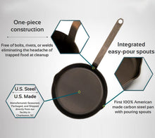 Load image into Gallery viewer, 10” Carbon Steel Skillet
